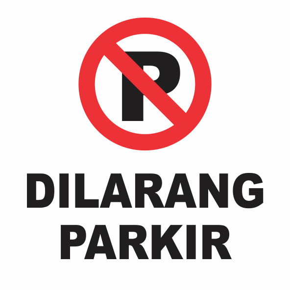 Detail Logo Dilarang Parkir Nomer 13