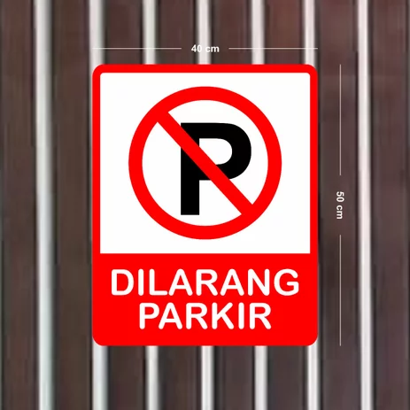 Detail Logo Dilarang Parkir Didepan Pintu Nomer 53