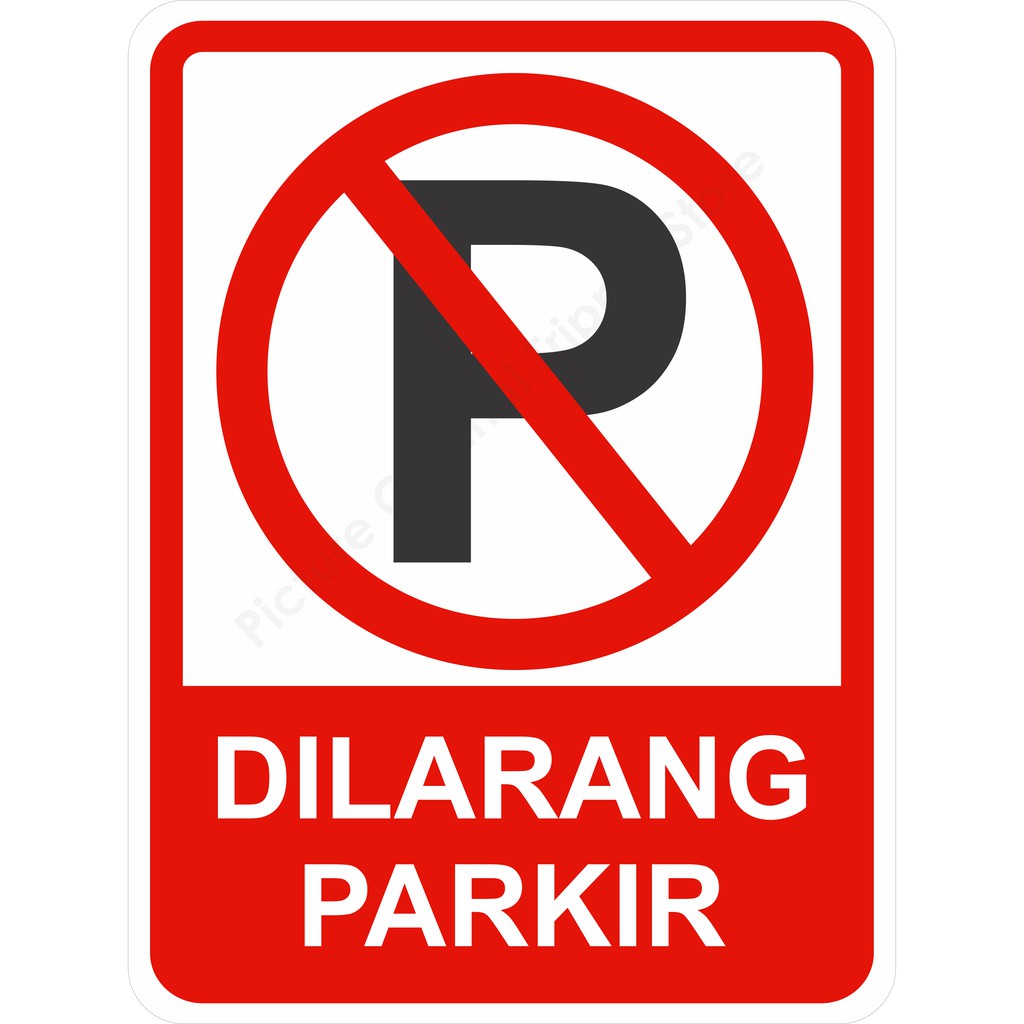 Detail Logo Dilarang Parkir Hd Nomer 2