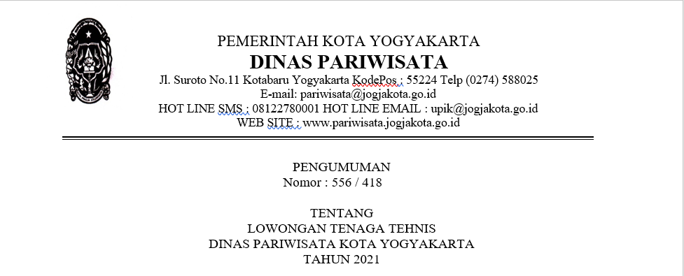 Detail Logo Dinas Pariwisata Yogyakarta Nomer 22