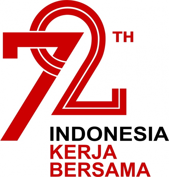 Logo Dirgahayu 72 - KibrisPDR