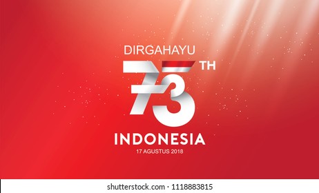 Detail Logo Dirgahayu 73 Nomer 27