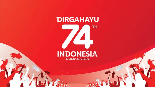 Detail Logo Dirgahayu 74 Nomer 34