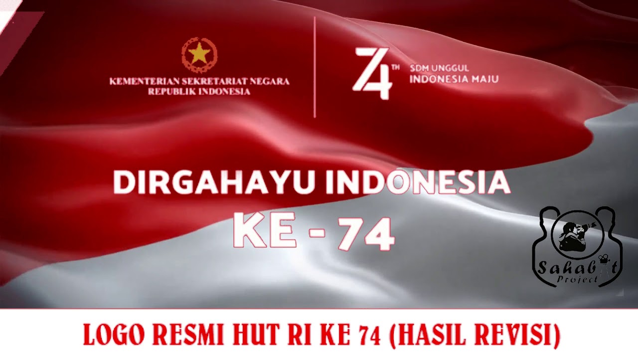Detail Logo Dirgahayu Indonesia 74 Nomer 48