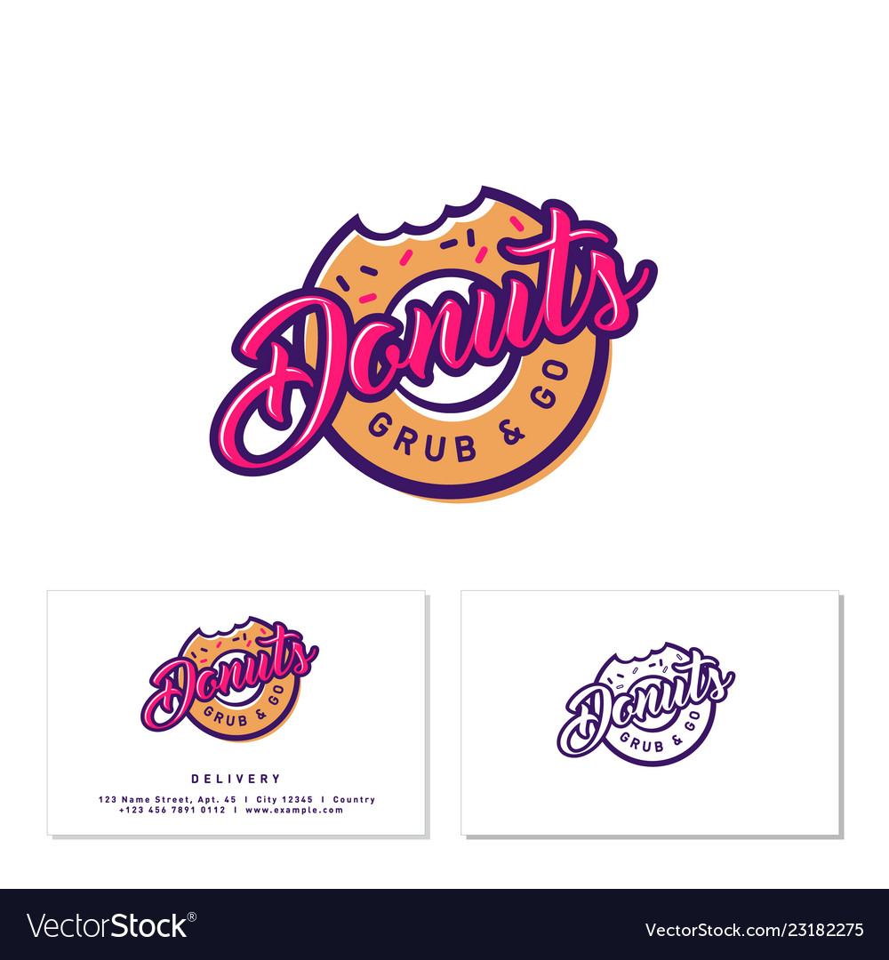 Detail Logo Donuts Nomer 2