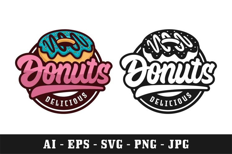 Detail Logo Donuts Nomer 39