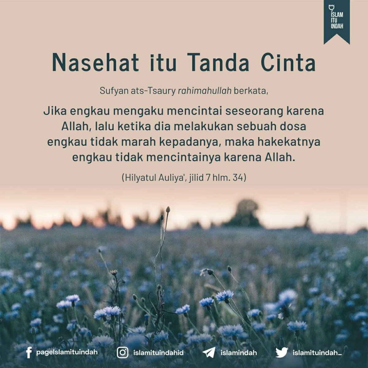 Detail Nasehat Cinta Islami Nomer 7