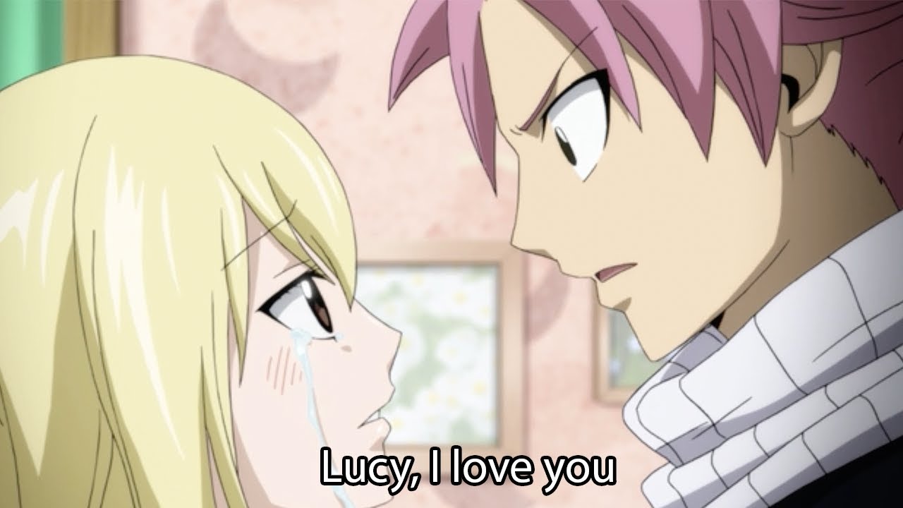 Detail Natsu And Lucy Kiss Nomer 3