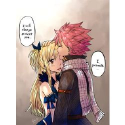 Detail Natsu And Lucy Kiss Nomer 55