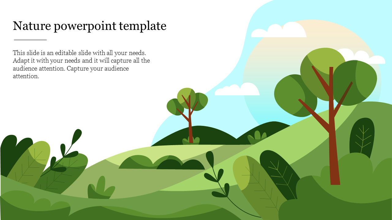 Detail Nature Background Powerpoint Nomer 55