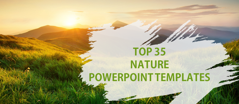 Detail Nature Background Powerpoint Presentation Nomer 21