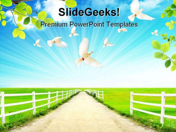 Detail Nature Background Powerpoint Presentation Nomer 29