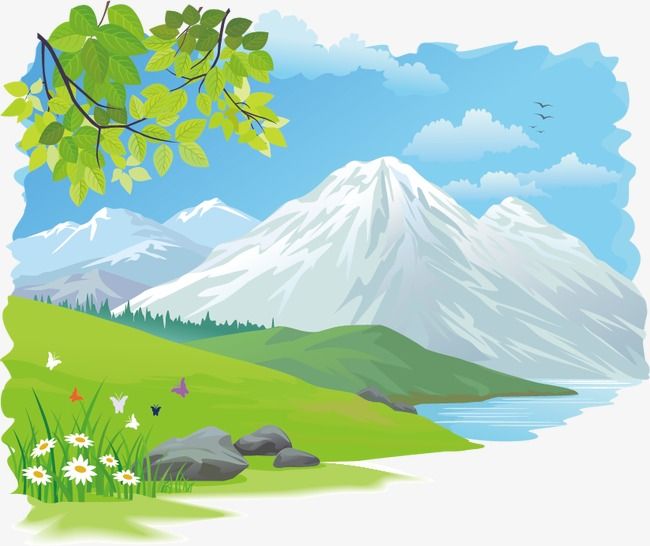 Detail Nature Cartoon Png Nomer 32