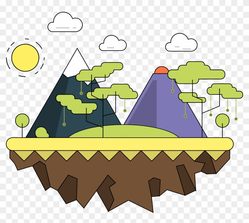 Detail Nature Cartoon Png Nomer 33