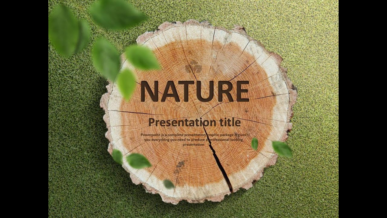 Detail Nature Ppt Nomer 29