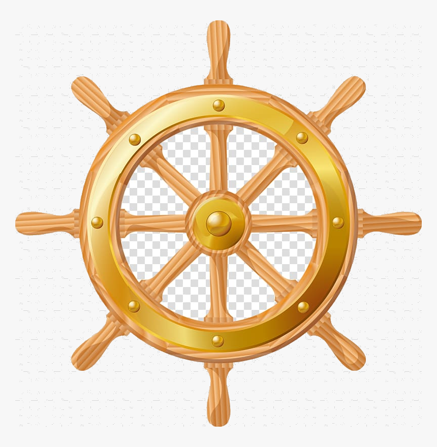 Detail Nautical Wheel Clipart Nomer 25