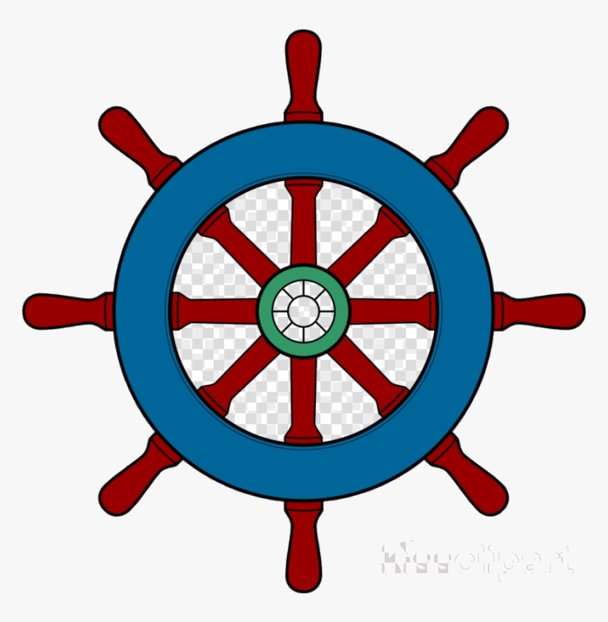 Detail Nautical Wheel Clipart Nomer 4