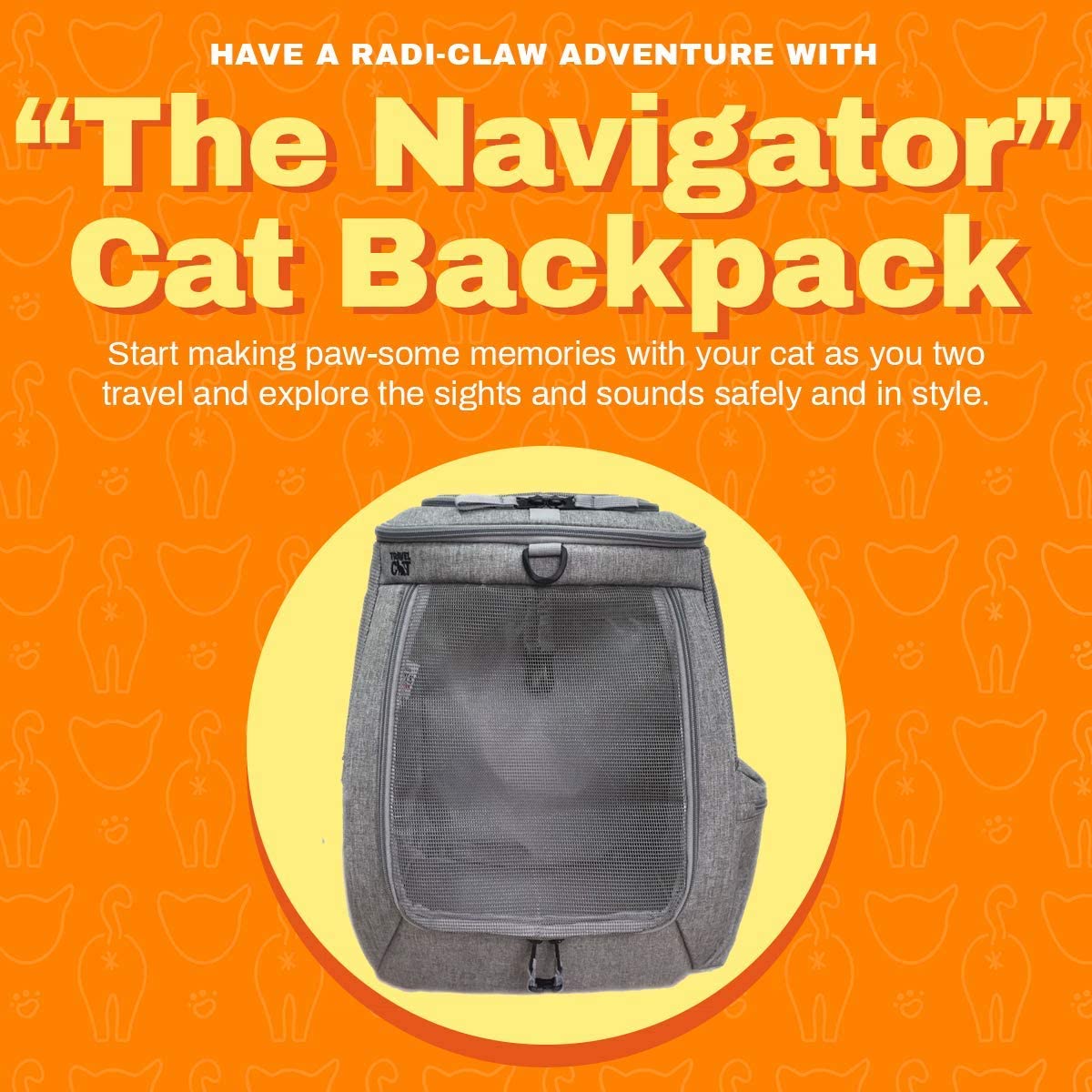 Detail Navigator Cat Backpack Nomer 9