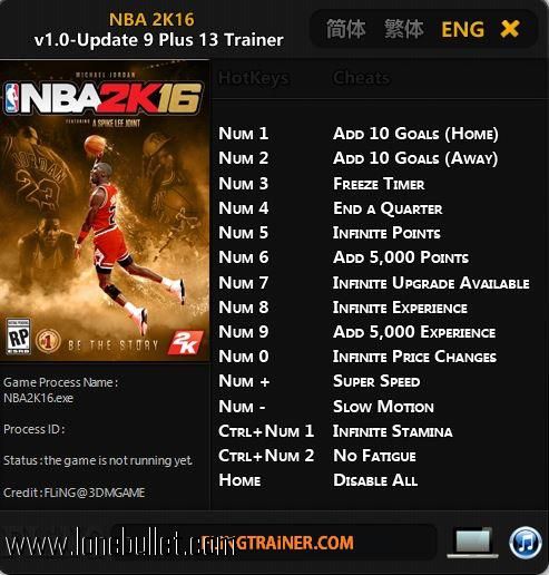 Detail Nba 2k16 Trainer Nomer 4