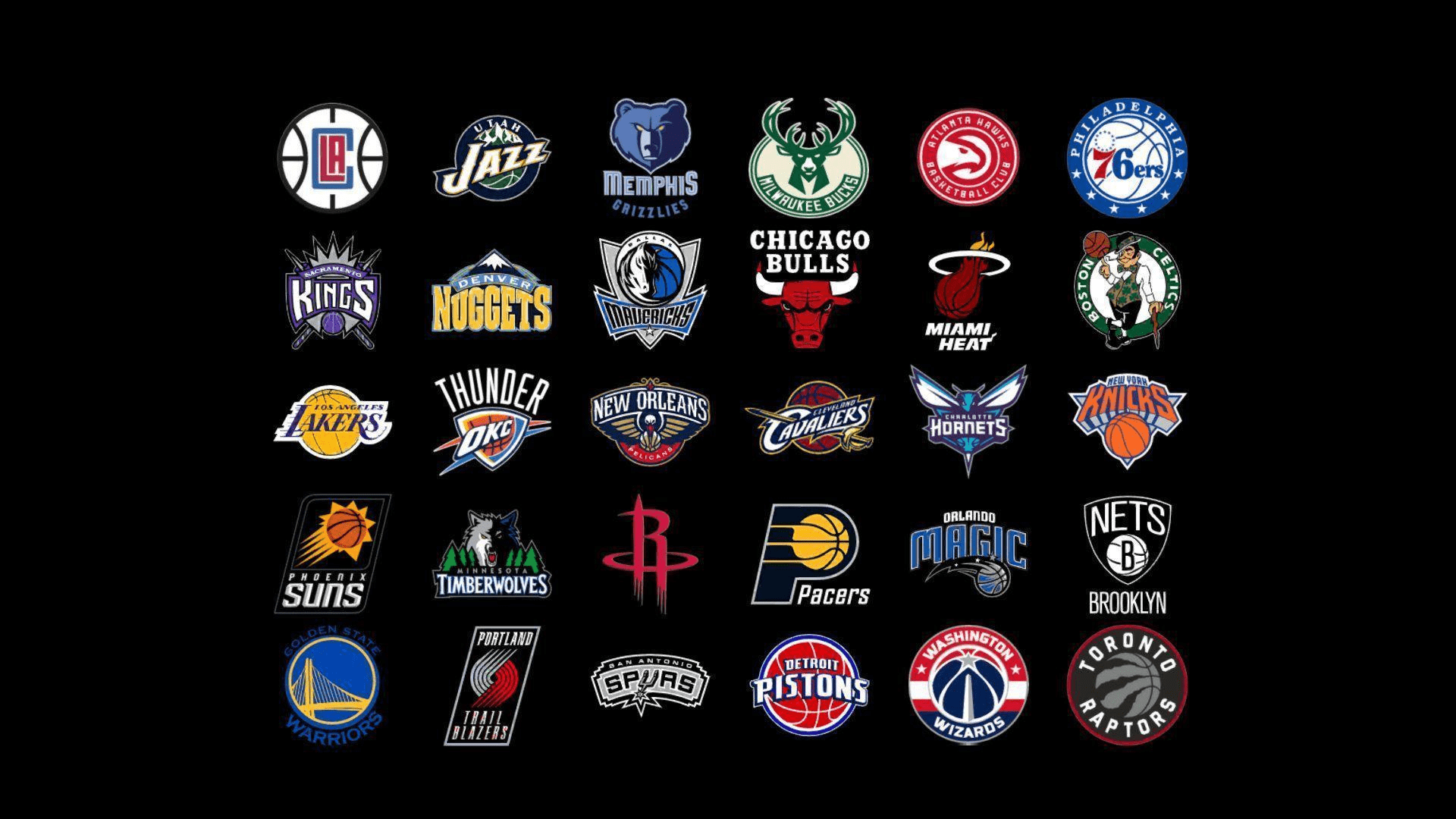 Detail Nba 30 Teams Logo Nomer 2