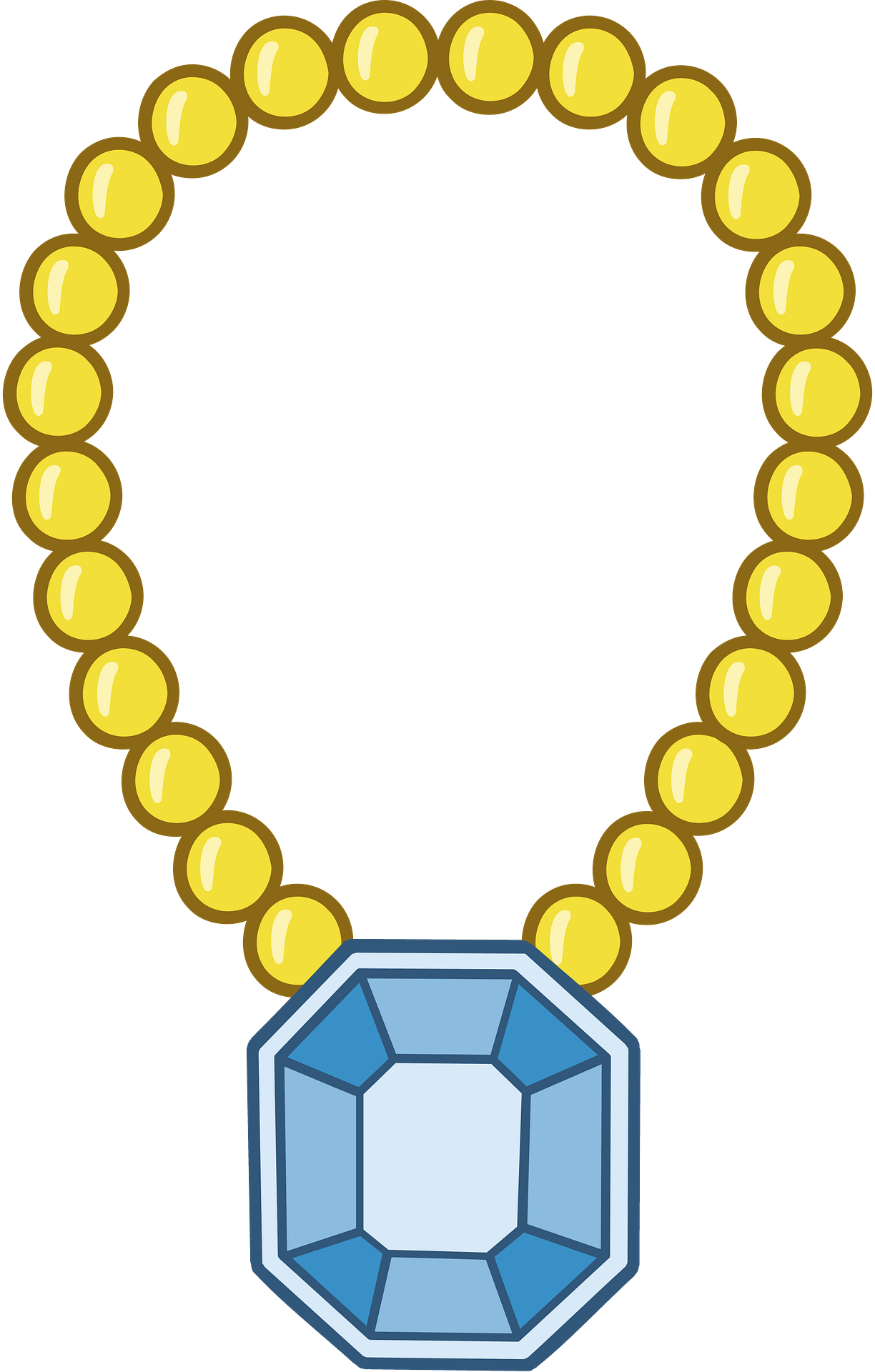 Detail Necklace Clipart Nomer 3