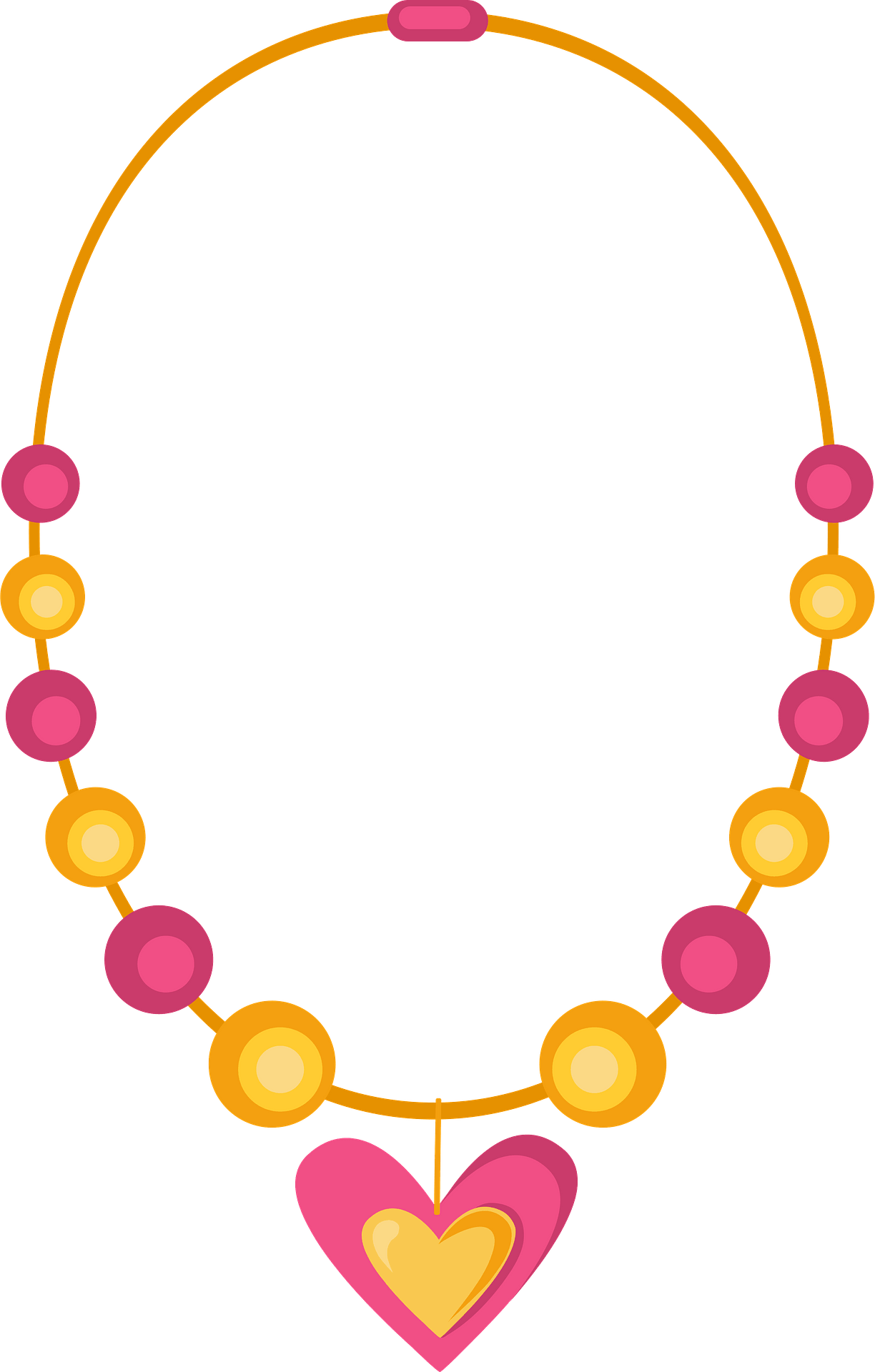 Detail Necklace Clipart Nomer 6