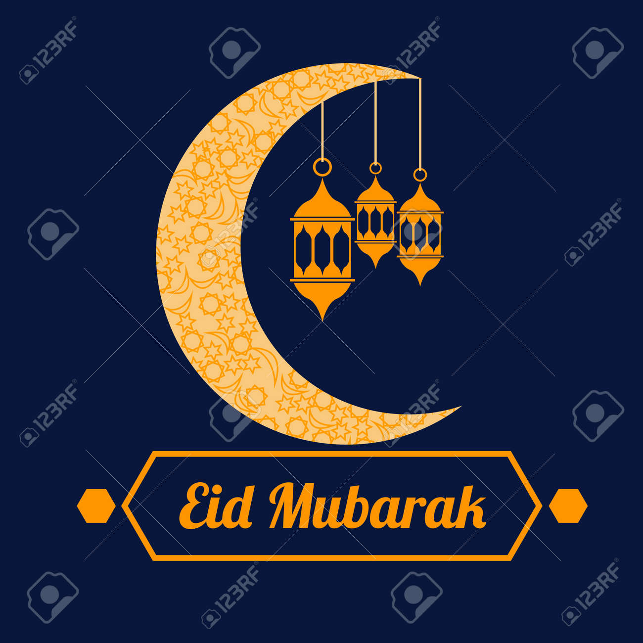 Detail Logo Eid Mubarak Nomer 6