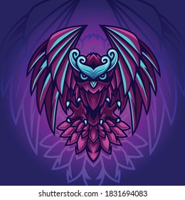 Detail Logo Esport Burung Hantu Nomer 37