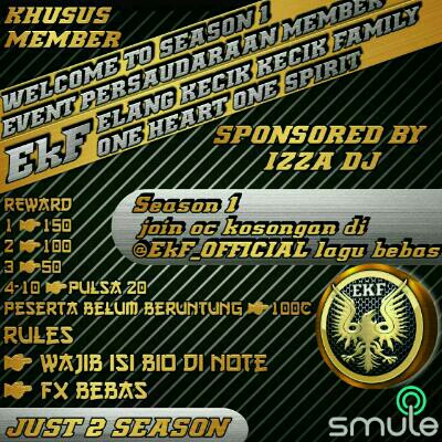 Detail Logo Event Smule Kosong Nomer 17