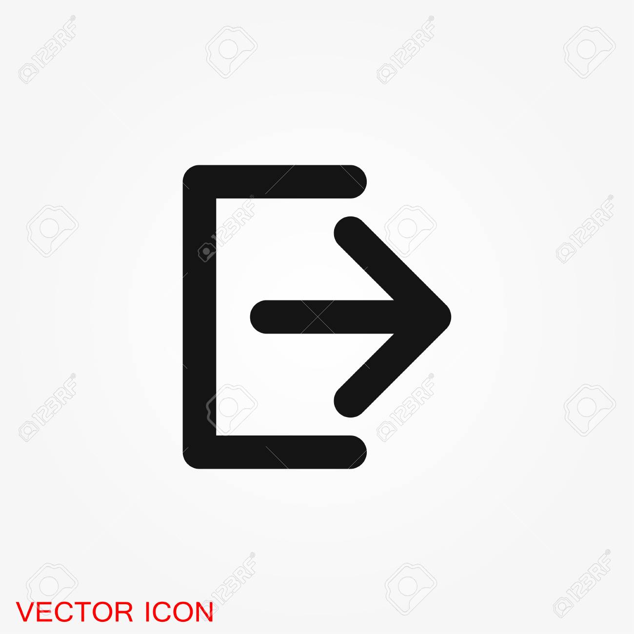 Detail Logo Exit Nomer 11