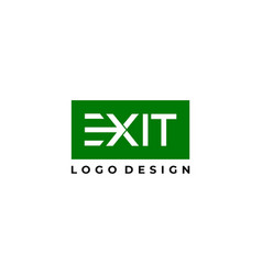 Detail Logo Exit Nomer 26