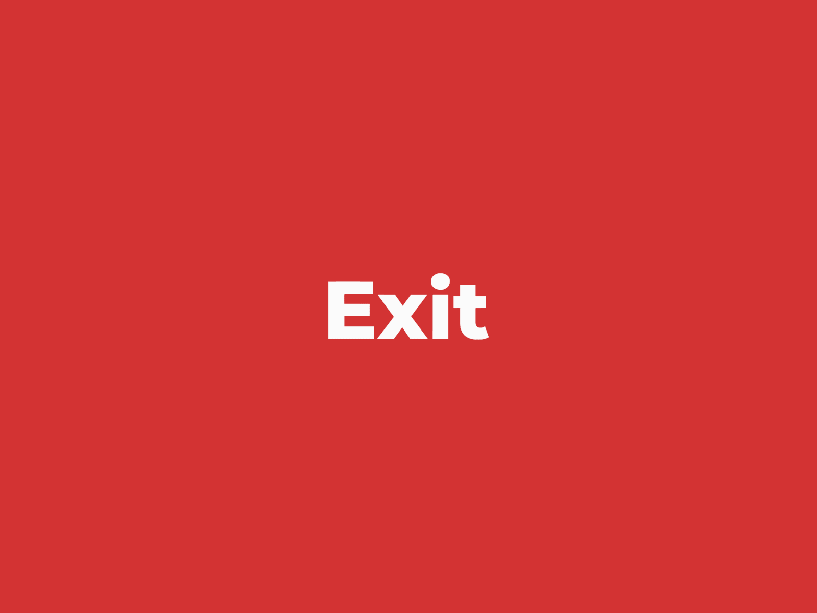 Detail Logo Exit Nomer 31