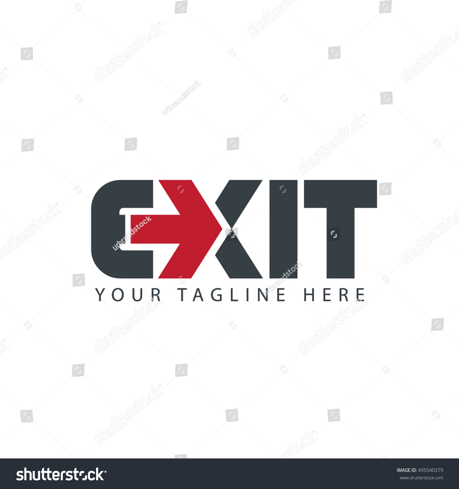 Detail Logo Exit Nomer 41