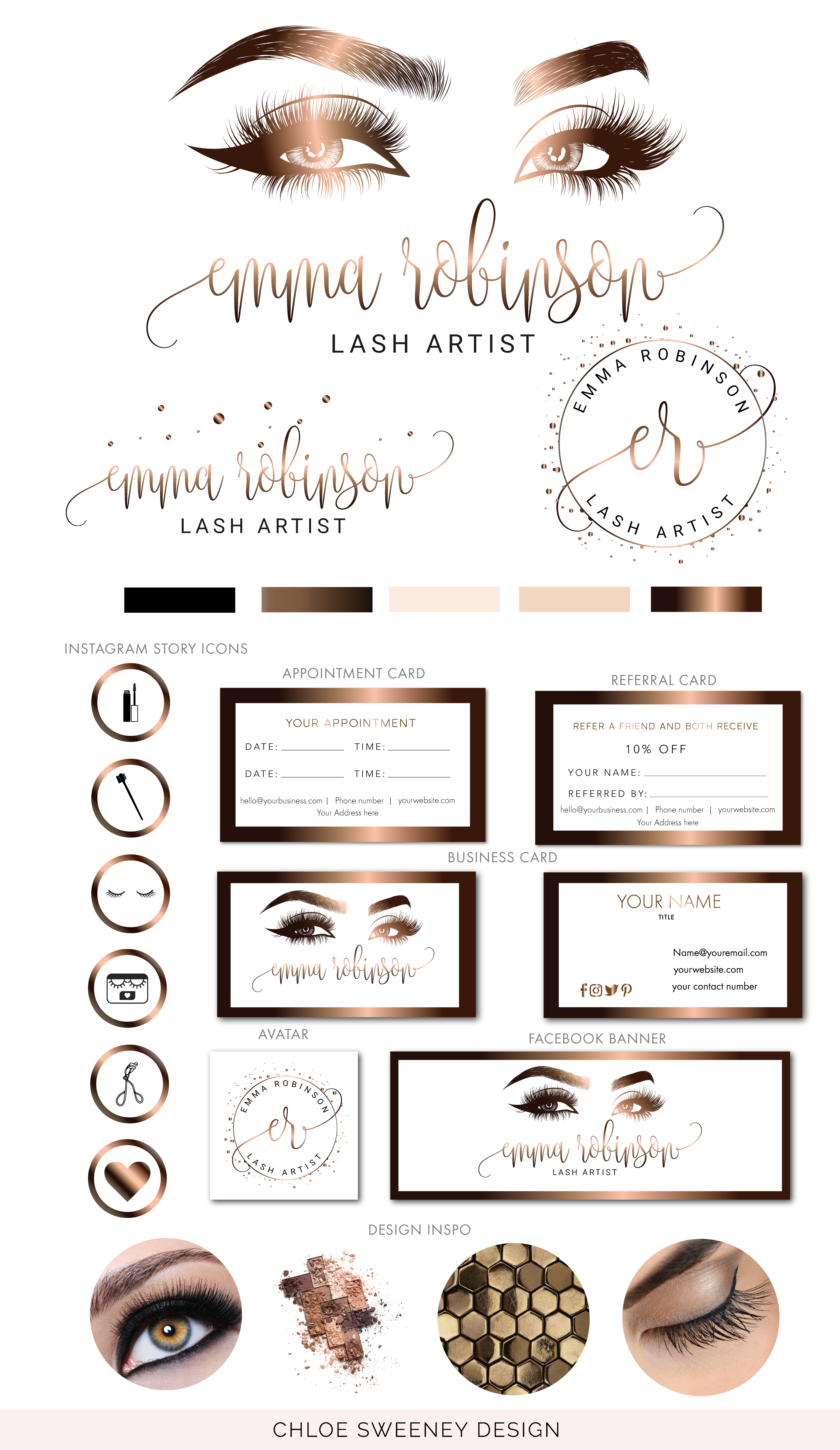 Detail Logo Eyelash Extension Beauty Nomer 23