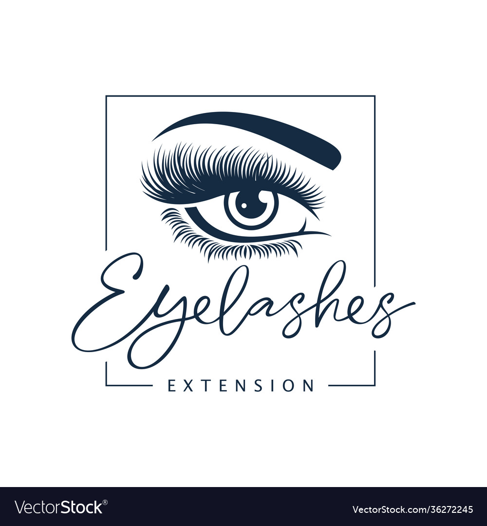 Detail Logo Eyelash Extension Beauty Nomer 24