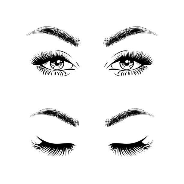 Detail Logo Eyelash Extension Beauty Nomer 25