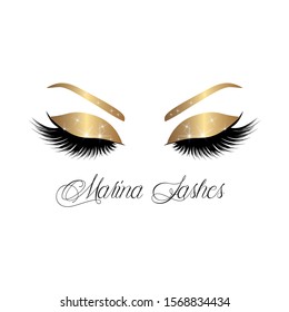 Detail Logo Eyelash Extension Beauty Nomer 30