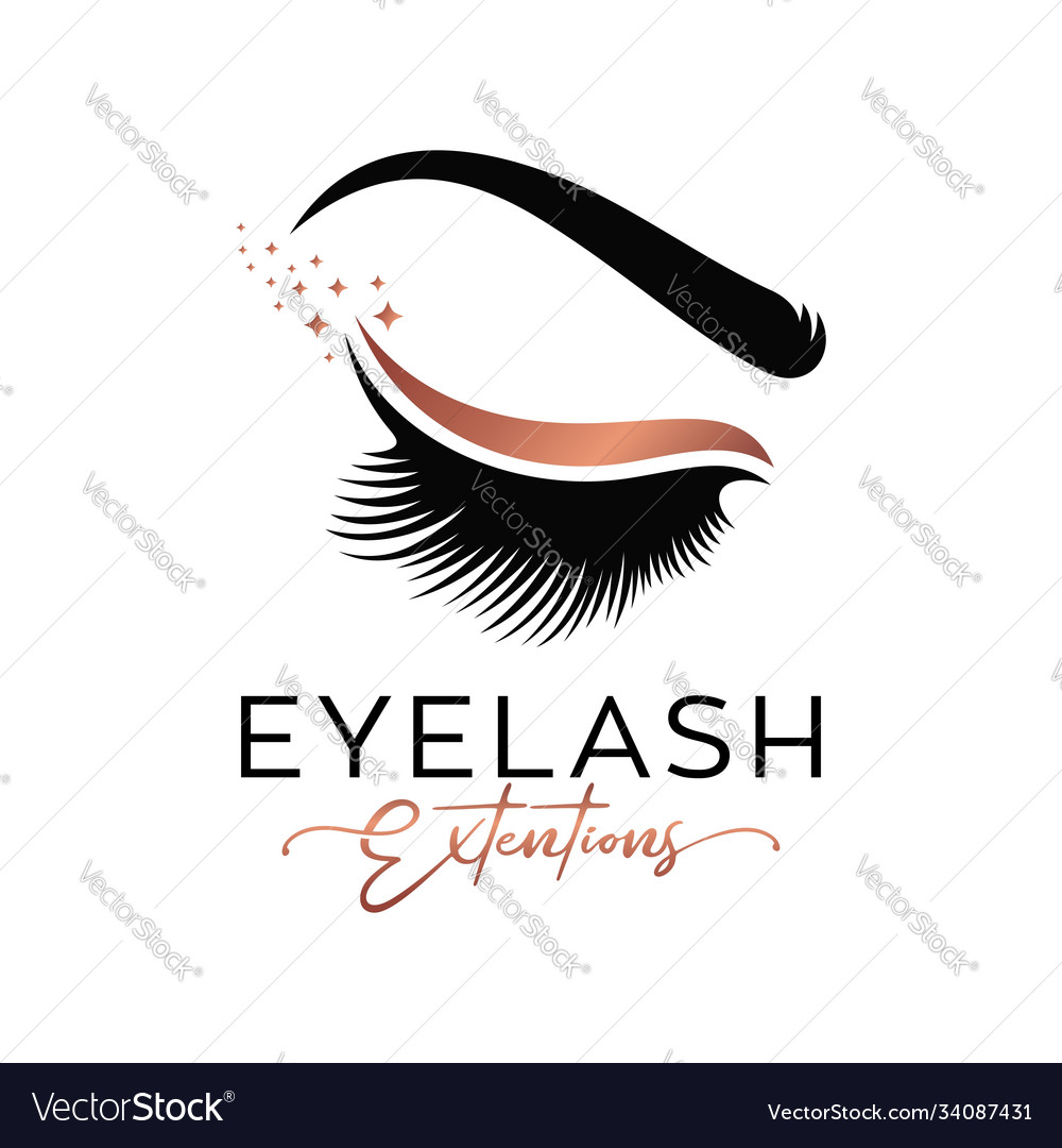 Detail Logo Eyelash Extension Beauty Nomer 39