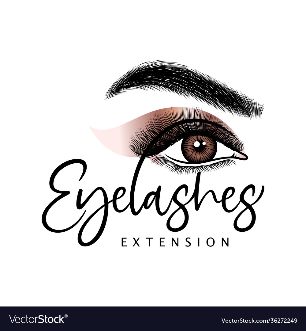 Detail Logo Eyelash Extension Beauty Nomer 46