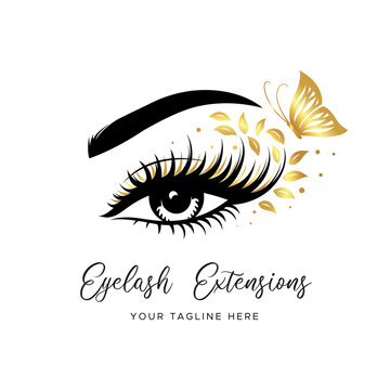 Detail Logo Eyelash Extension Beauty Nomer 7