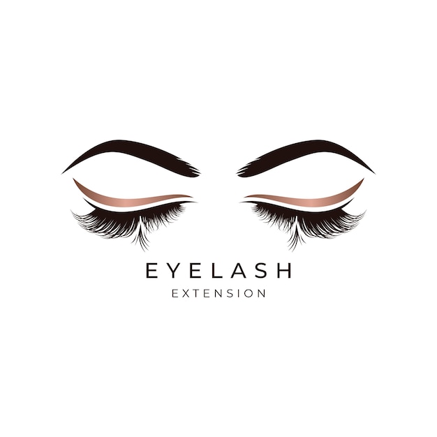 Detail Logo Eyelash Extension Beauty Nomer 8