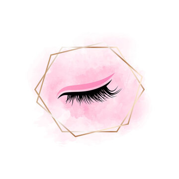 Detail Logo Eyelash Pink Nomer 9