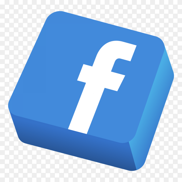 Detail Logo Facebook 3d Nomer 7