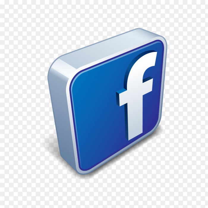 Detail Logo Facebook 3d Png Nomer 3