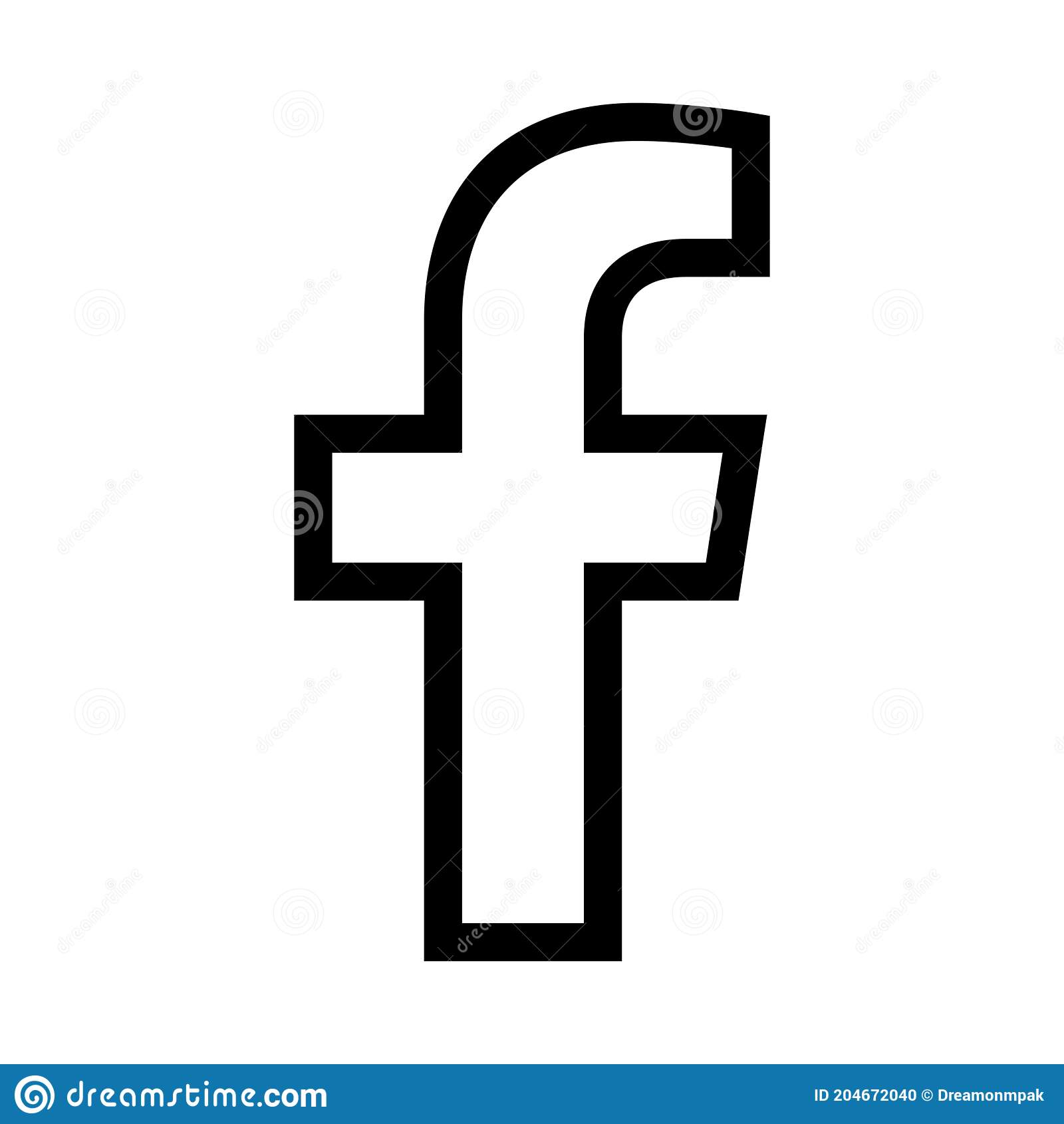 Detail Logo Facebook Hitam Nomer 28