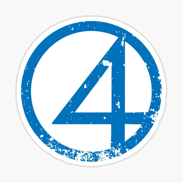 Detail Logo Fantastic Four Nomer 45