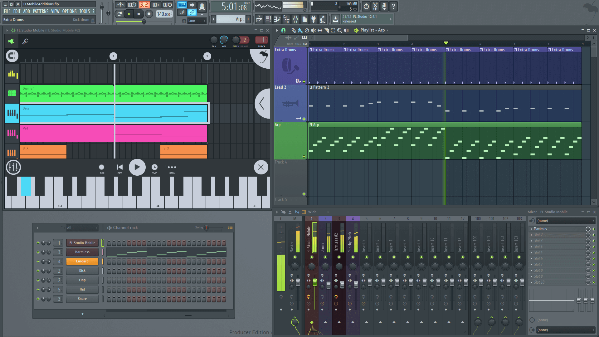 Detail Logo Fl Studio Mobile Nomer 28