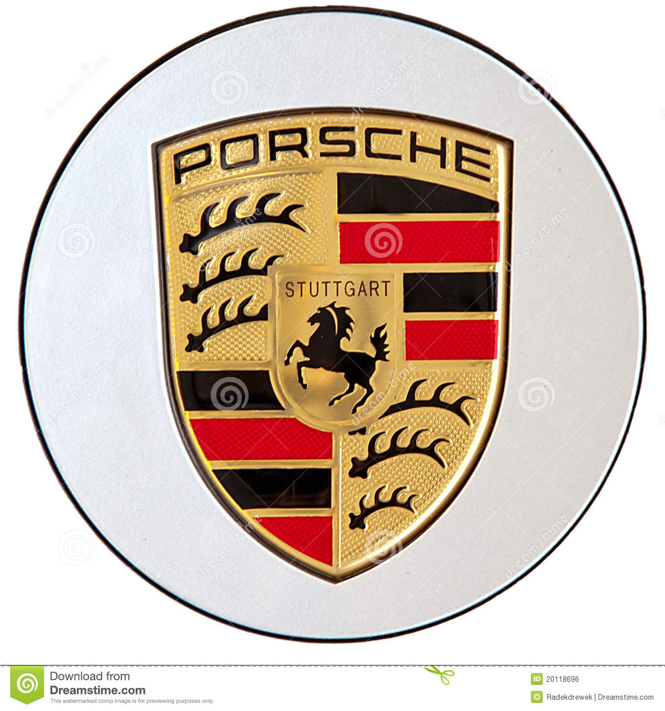 Detail Logo For Porsche Nomer 38