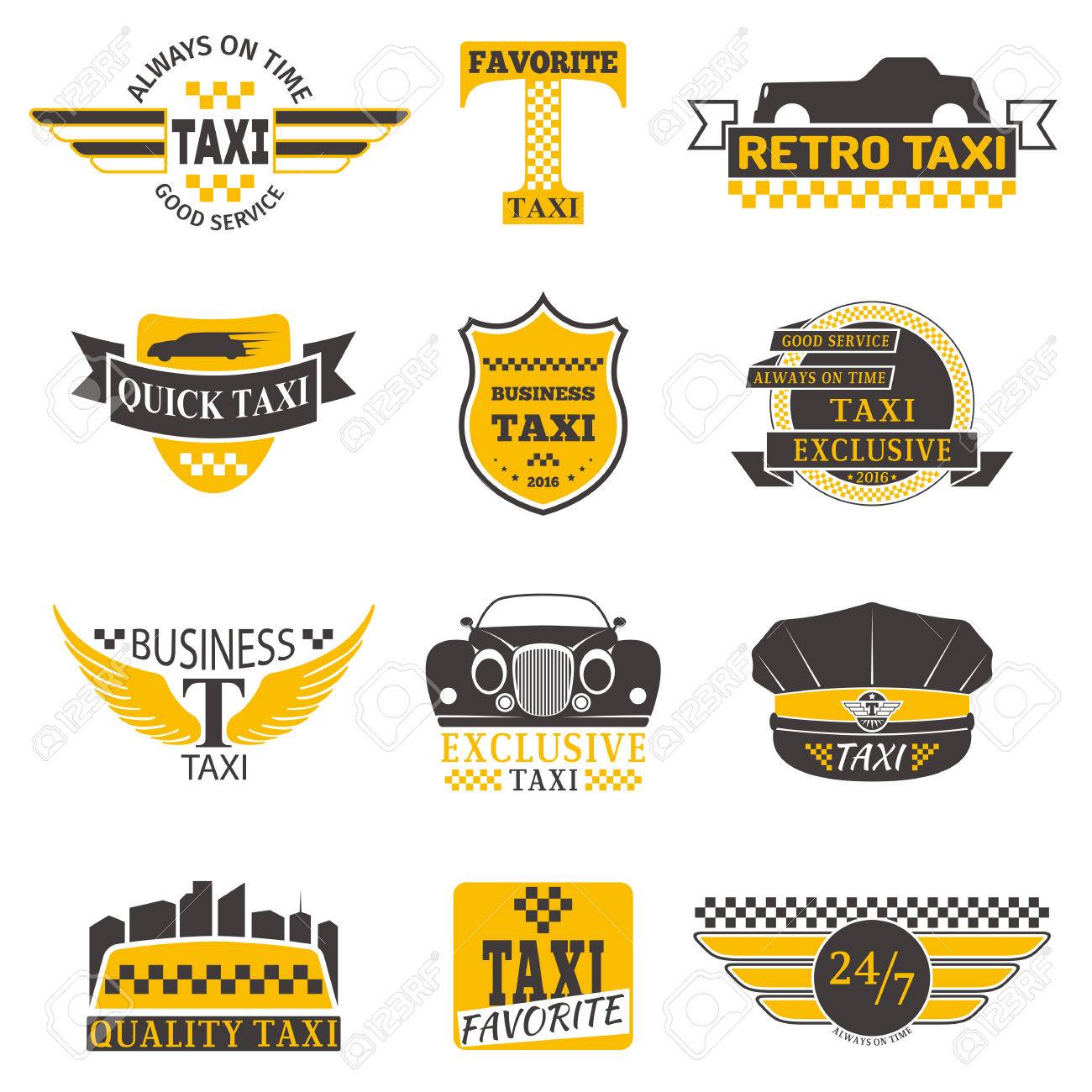 Detail Logo For Taxi Services Nomer 12