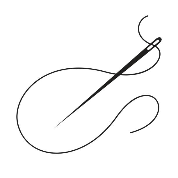Detail Needle And Thread Clipart Nomer 2